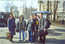 Степа провожает нижегородских друзей. С-Петербург, апрель 2002 (Конференция "Психология XXI века")